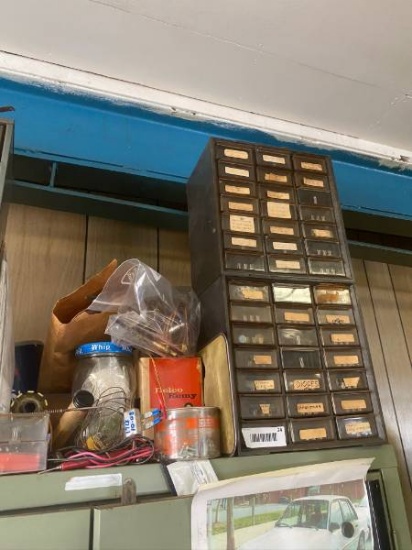 Multi-Drawer Parts Cabinet Electronic organizer bundle