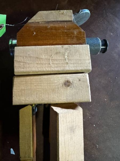 Nautical Compass on Wood Base