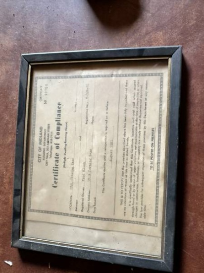 Midland Building Compliance Certificate