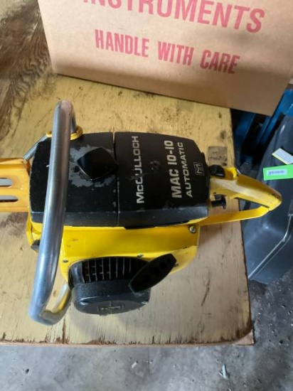 McCulloch Automatic Chainsaw