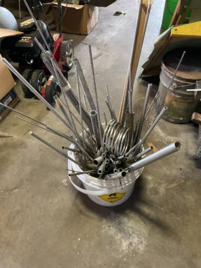 Assorted Steel Metal Tubing Bundle