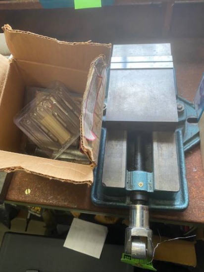 Milling Vise with Tap & Drill Bit Set