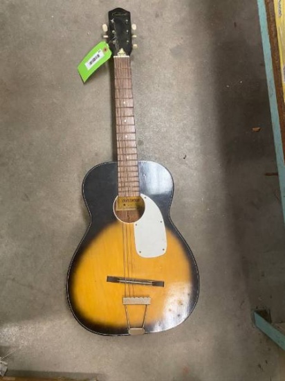 Sunburst Crestwood Acoustic Guitar