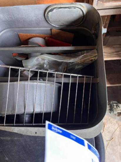 Gray Multi-Compartment Tool Box