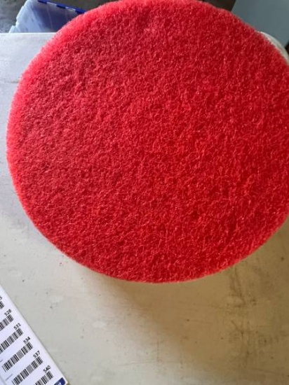 M Red Buffer Pad Floor Cleaning Polishing