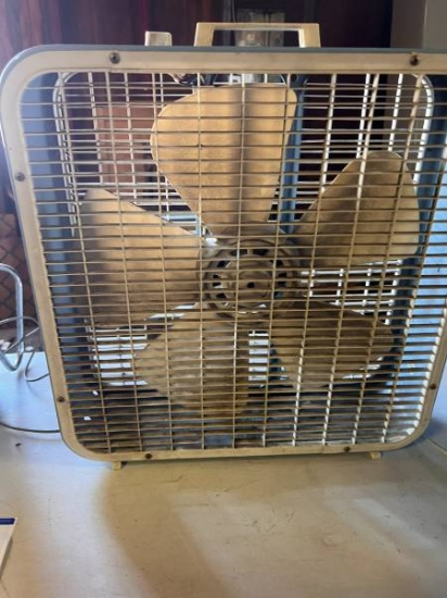 Speed Portable Box Fan Personal Cooling