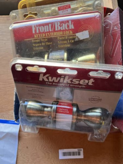 Kwikset FrontBack Keyed Exterior Lock