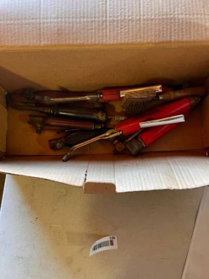 Welding Torch Mixed Lot Red  Black Handles