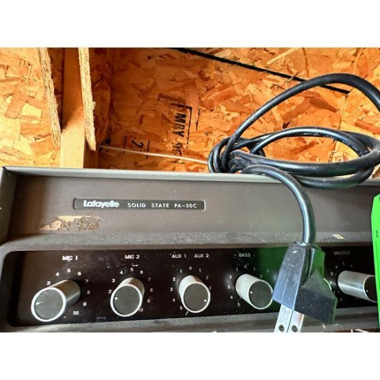 Lafayette Vintage Amplifier