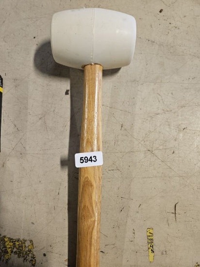 White Rubber Mallet