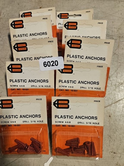 Barrett Fasteners Plastic Anchor