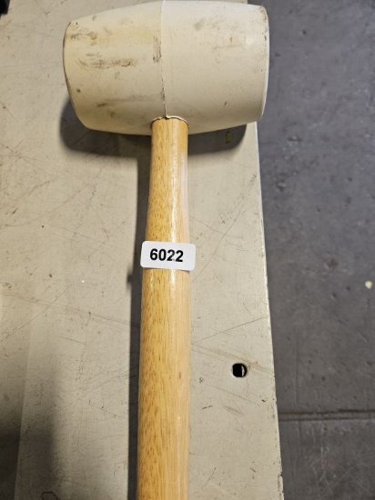 White Rubber Mallet