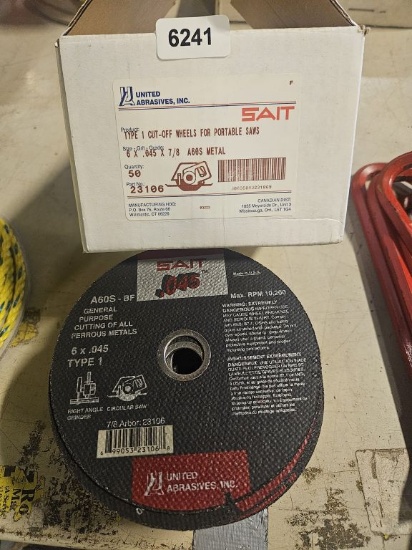 Sait Type 1 Cut-off Wheels For Portable Saw