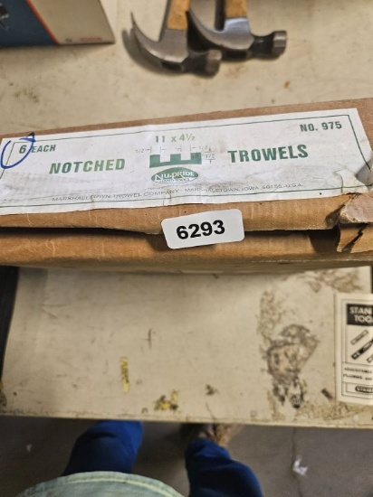 Nu-pride Notched Trowels