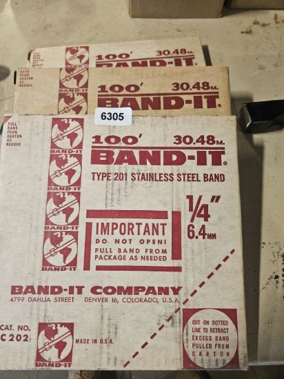 Band-it Type 201 Stainless Steel Band