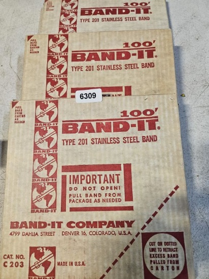 Band-it Type 201 Stainless Steel Band