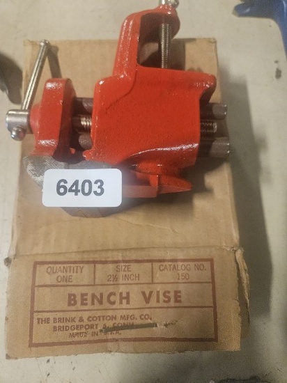Brink & Cotton Mfg Co Bench Vise