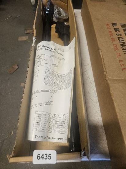Ridgid 300 Series & 400 Series Lever Bender
