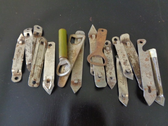 Lot of vintage can/bottle openers