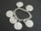 Sterling Bracelet with 6 Sterling MONY tokens