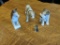 Lot of 4 dog figurines