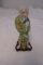 Porcelain Chinese Fisherman Figurine