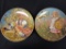 Lot of 2 collector plates