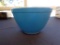 Vtg PRIMARY BLUE PYREX 1-1/2 Pint bowl
