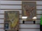 Lot of 2 - mirrored artwork