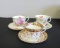 3 VTG England China Tea Cups and Saucers