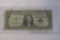 Blue Seal Silver Note One Dollar Bill 1957