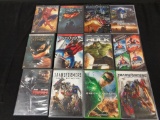 Lot of 12 Superhero movies Marvel DC Transformers