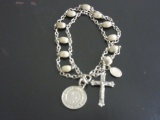 Catholic Sterling Bracelet