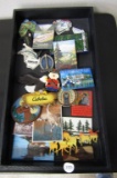 Tray lot of Refrigerator Magnets Outdoors Canada