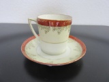 C2 Vintage Tea Cup and Saucer Occupied Japan