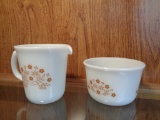 Lot of 2 Vintage Pyrex No 12 Dishes