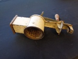 ANTIQUE CHEESE MEAT SPICE GRINDER GRATER TABLE TOP