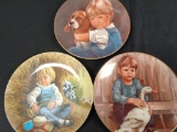 Lot of 3 collector plates