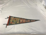 Original New York World's Fair 1964-65 Pennant