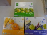 Lot of 3 boxes - 18 pouches organic baby food