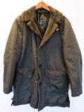 Men's Outdoor Winter Coat Jacket Lined Size 40