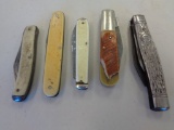 Lot of 5 - pocket knives