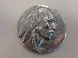 JOE BEELER COLLECTOR INDIAN HEAD FIGURE MEDALLION