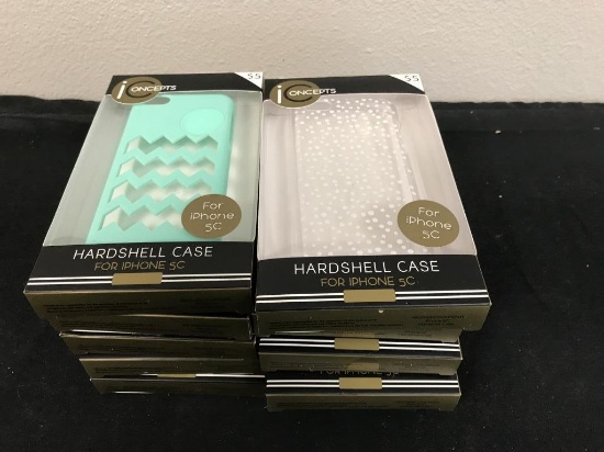 Lot of 10 Iphone 5C Hardshell Cases NEW