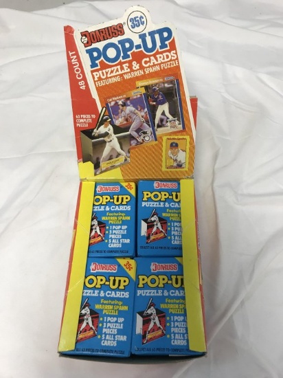 1986 DONRUSS ALL-STARS POP-UP & CARD BASEBALL