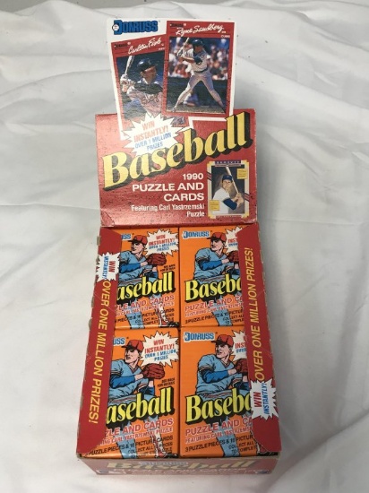 1990 Donruss Baseball Unopened Box  36 Packs