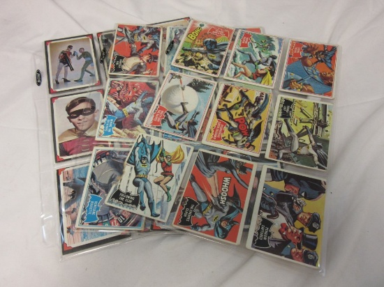 Lot of 27 BATMAN 1966 Trading Cards