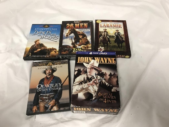 DVD Lot of 8 WESTERN Movies