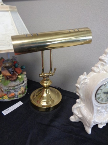 Vintage Brass Desk Lamp