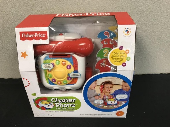 Fisher Price Chatter Phone Talking Game NEW